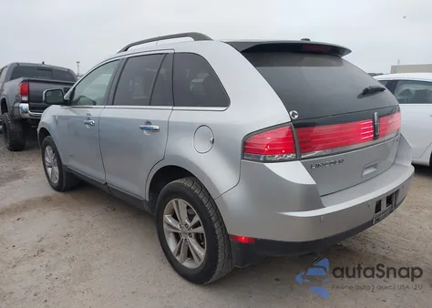 2010 Lincoln Mkx z USA, uszkodzony, nr VIN 2LMDJ6JC1ABJ32601